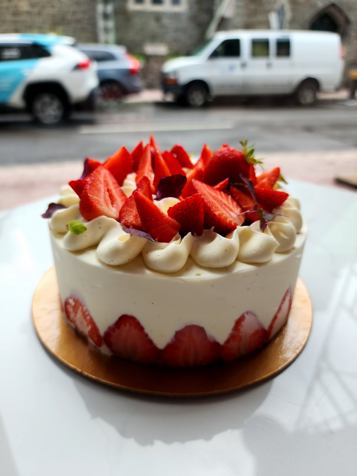 Fraisier / Vanille et mascarpone