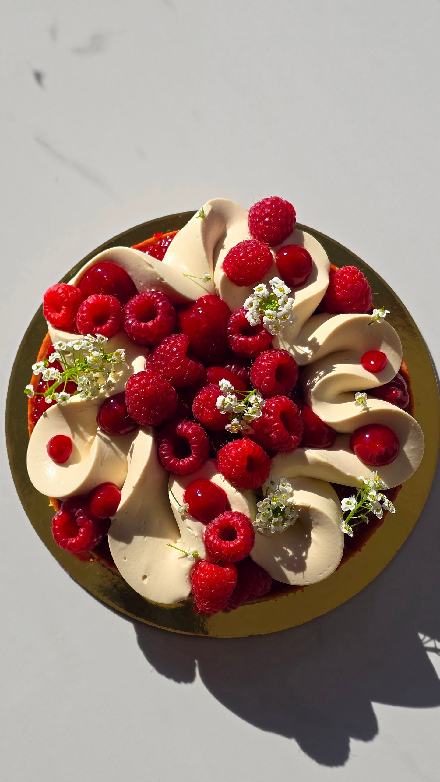Tarte Framboise 5 personnes