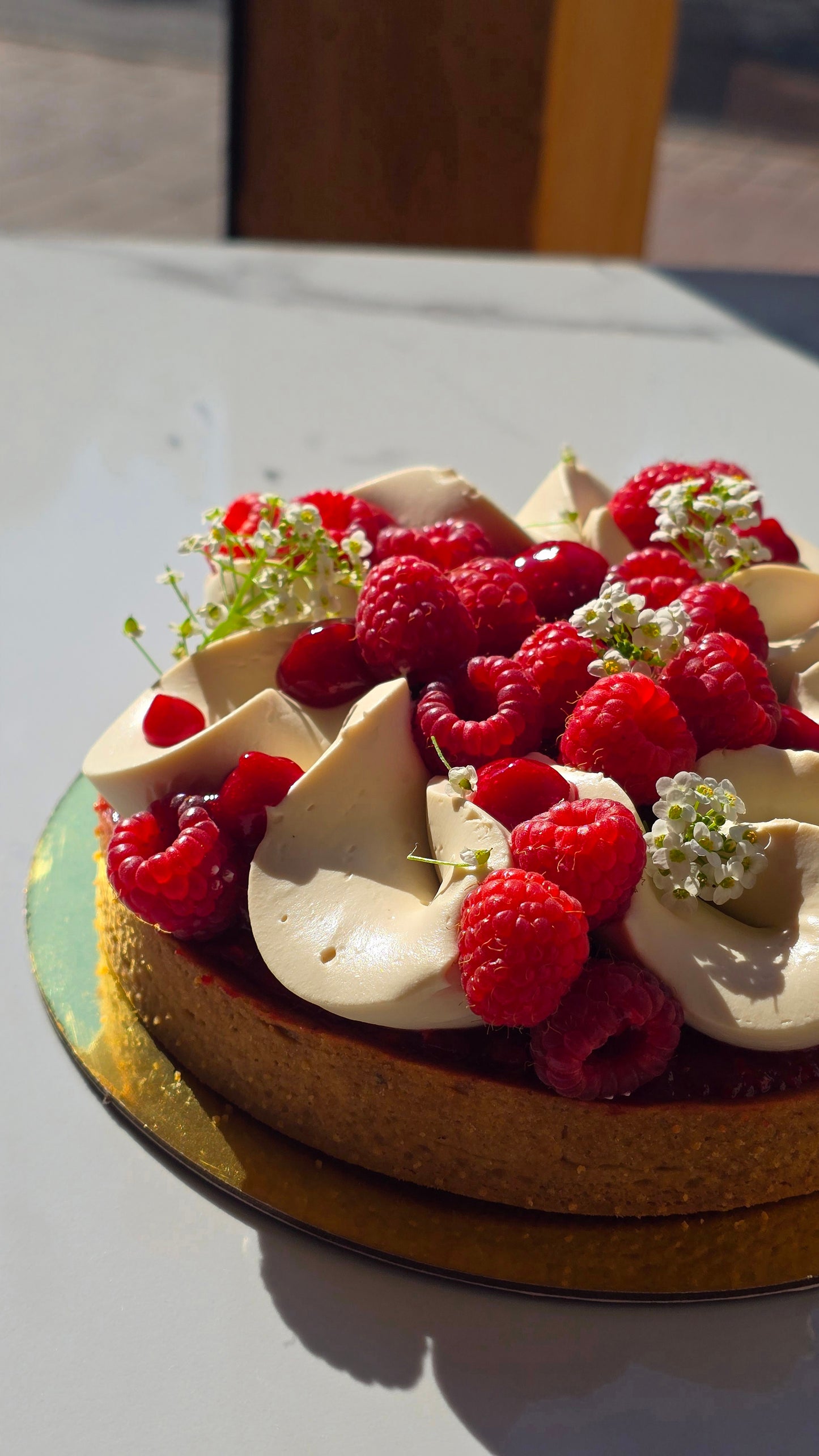 Tarte Framboise 5 personnes