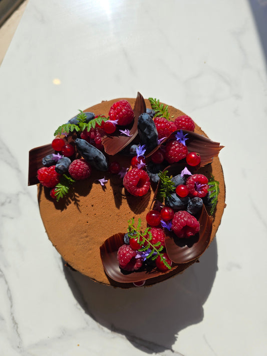 Vegan Chocolat Framboise 6 personnes