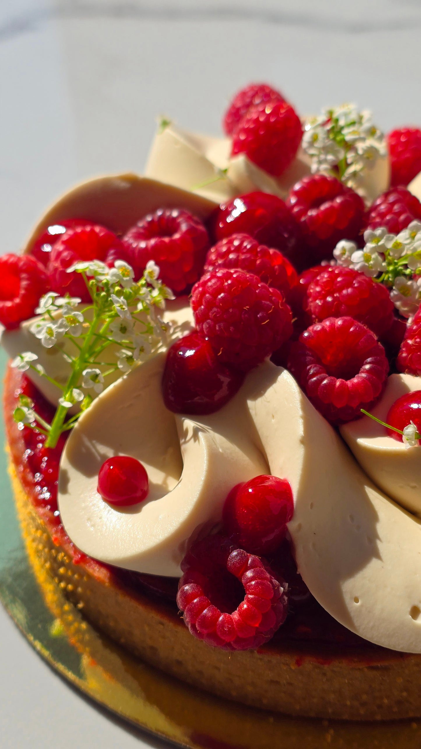 Tarte Framboise 5 personnes